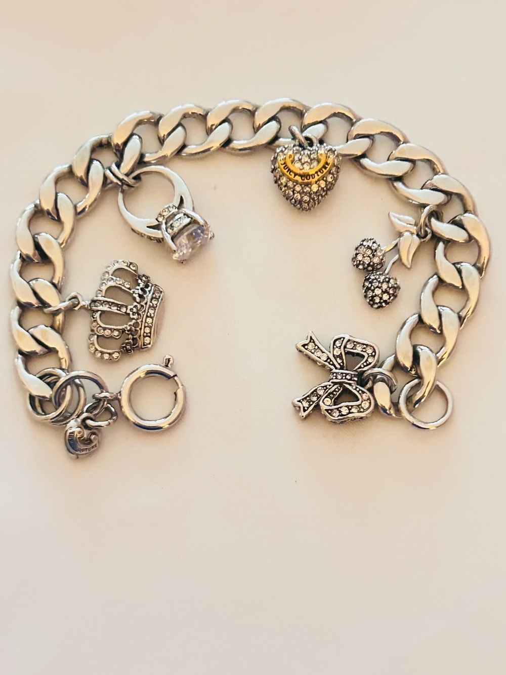 NWOT Juicy Couture Charm bracelet